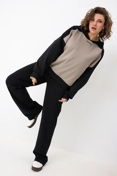 Джемпер 4157 черный кварц  BegiModa