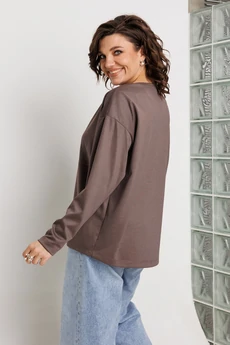 Джемпер 4158 фиолетовый кварц BegiModa