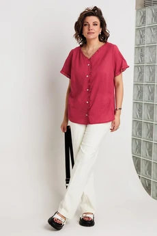 Блузка 4160 рубин BegiModa