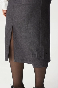 Юбка 5009 графит BegiModa