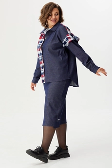 Юбка 5009 джинс BegiModa