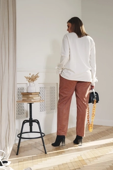 Блузка 4009 молочный BegiModa