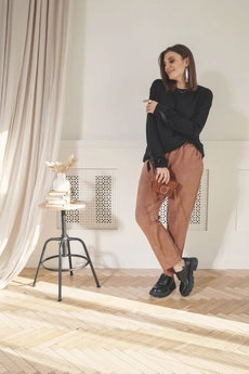 Блузка 4009 черный BegiModa