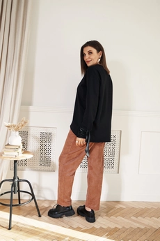 Блузка 4009 черный BegiModa