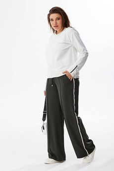 Брюки 6033 хаки BegiModa