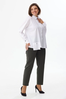 Брюки 6037 хаки BegiModa