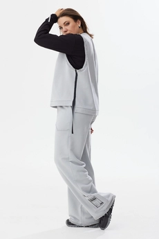 Брюки 6038 пепел BegiModa
