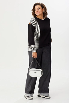 Брюки 6041 графит BegiModa