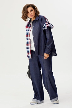 Брюки 6041 джинс BegiModa