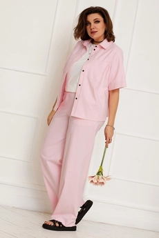 Брюки 6048 розовый BegiModa