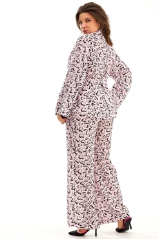 Брюки 6051 розовый + сердце BegiModa