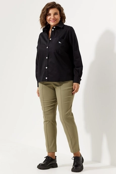 Брюки 6054 оливка BegiModa