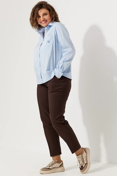 Брюки 6054 шоколад BegiModa
