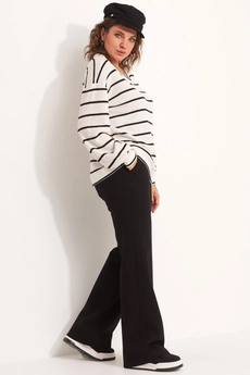 Брюки 6056 чёрный BegiModa