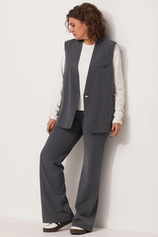Брюки 6057 графит BegiModa