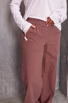 Брюки 6066 виноград BegiModa