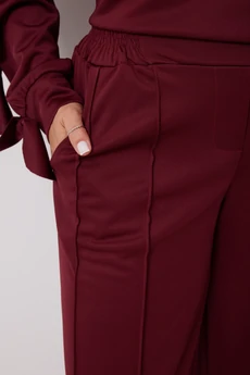 Брюки 6071 вишня BegiModa