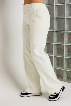 Брюки 6081 молочный BegiModa