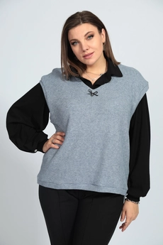 Жилет 7001 голубой BegiModa