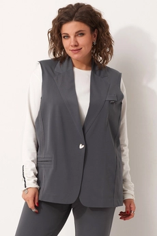 Жилет 7015 графит BegiModa
