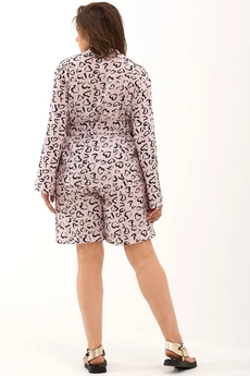 Шорты 8088 розовый + сердце BegiModa