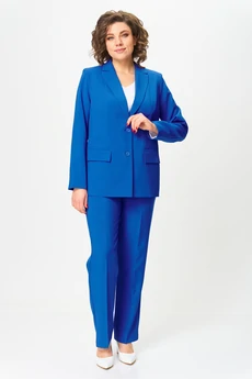 Костюм брючный 412+596 василёк БелЭльСтиль