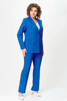 Костюм брючный 412+596 василёк БелЭльСтиль