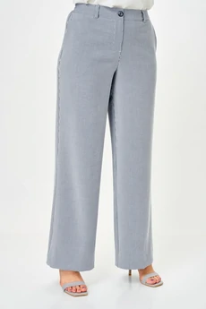 Костюм брючный 412+601 голубая полоска БелЭльСтиль