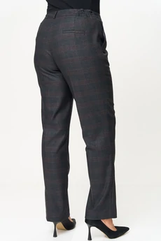 Костюм брючный 412+609 клетка+серый БелЭльСтиль