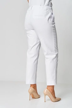 Брюки 586 белый джинс БелЭльСтиль