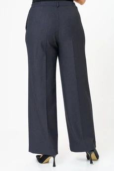 Брюки 601 серо-синяя клетка БелЭльСтиль