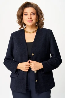 Жакет 849 синий БелЭльСтиль
