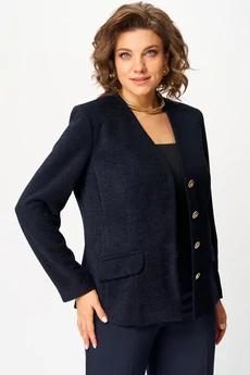 Жакет 849 синий БелЭльСтиль