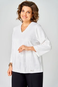 Блузка 880 белый БелЭльСтиль