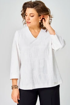 Блузка 880 белый БелЭльСтиль