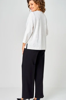 Блузка 880 белый БелЭльСтиль