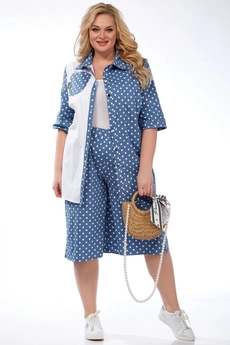 Костюм с шортами 2268 голубой Belinga