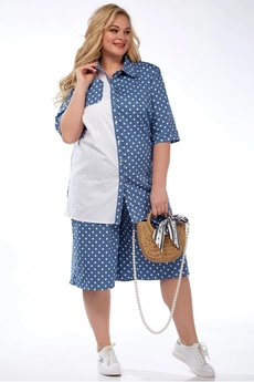 Костюм с шортами 2268 голубой Belinga