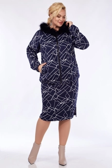 Костюм с юбкой 2285 Belinga