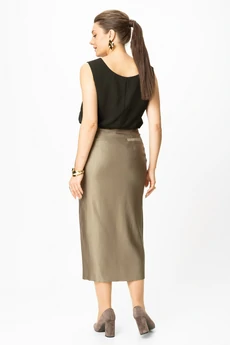 Костюм с юбкой 1016-1 бежевый Bonna Image