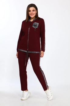 Спортивный костюм 455 бордо Bonna Image