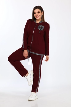 Спортивный костюм 455 бордо Bonna Image