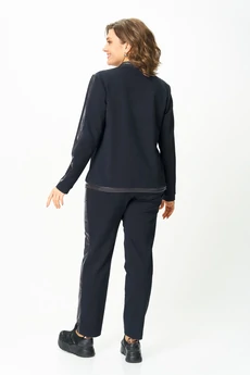 Костюм брючный 455-3 темно-серый Bonna Image