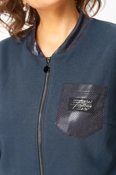 Костюм брючный 455-4 серый Bonna Image