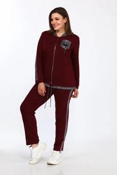 Спортивный костюм 4551 бордо Bonna Image