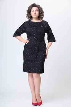 Платье 720 крупный горох Bonna Image