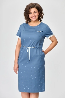 Платье 800 голубой Bonna Image