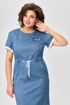 Платье 800 голубой Bonna Image