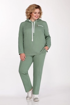 Спортивный костюм 855 зеленый Bonna Image