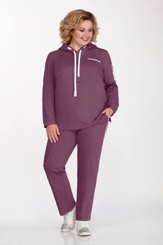 Спортивный костюм 855 сливовый Bonna Image